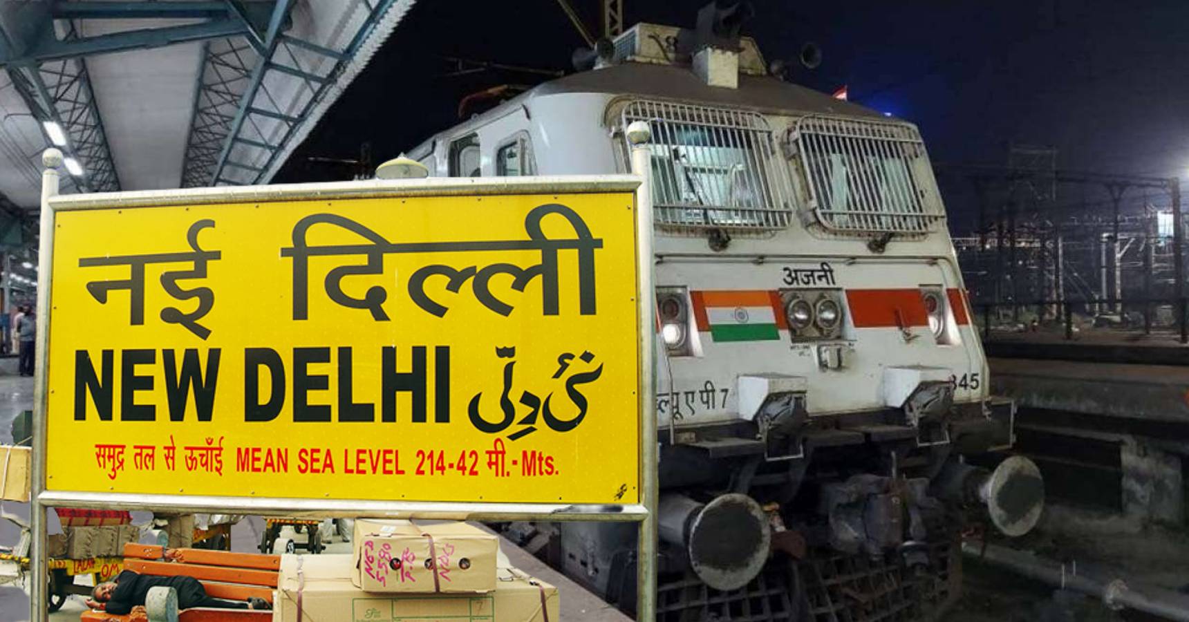 Indian Railways Station Board