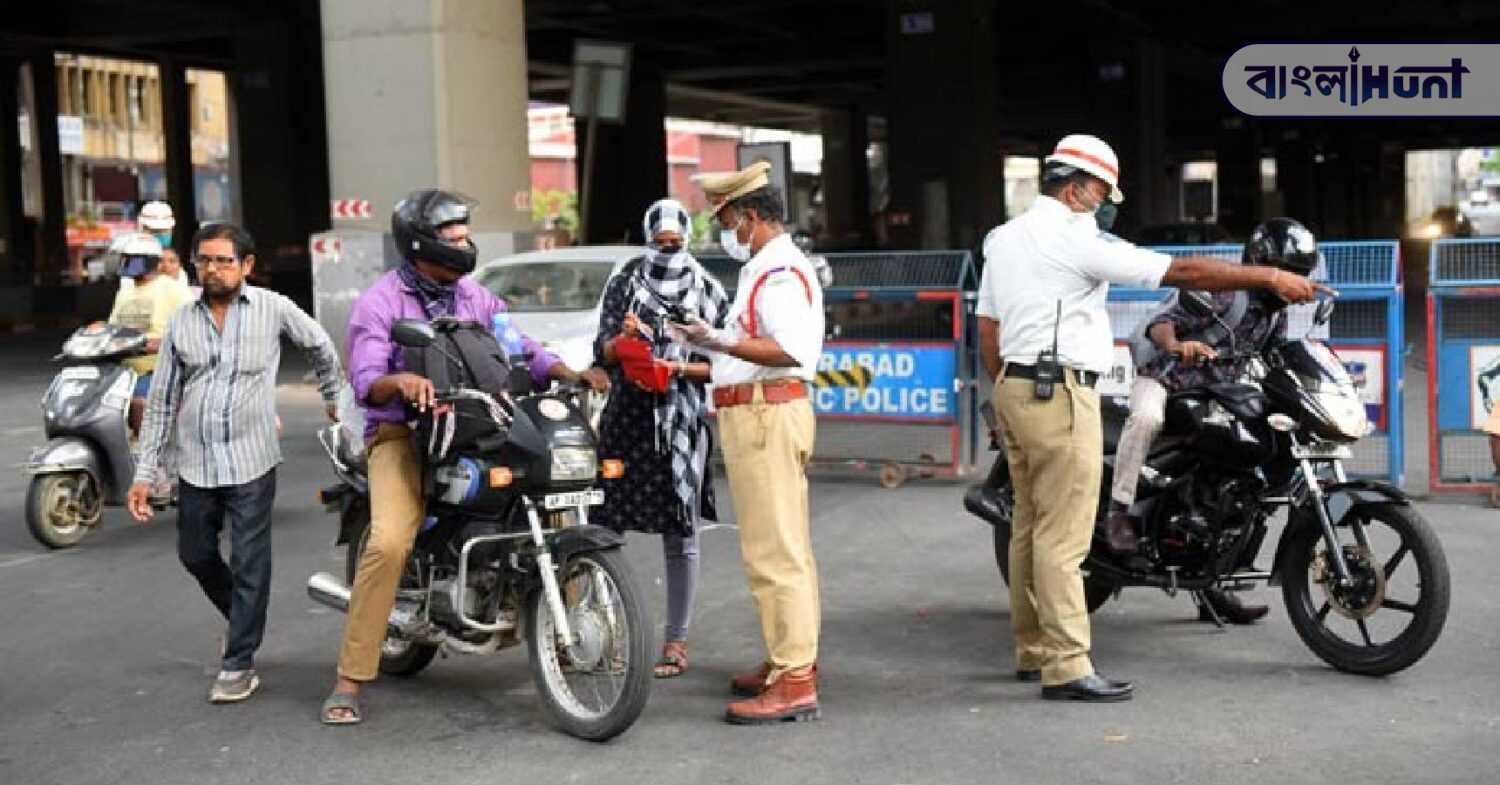 If you do this while driving a vehicle, you will have to pay a large amount of challan 