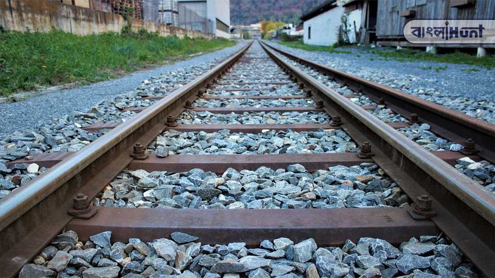 Why are the stones laid on railway line 
