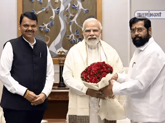 Eknath Shinde and PM Modi