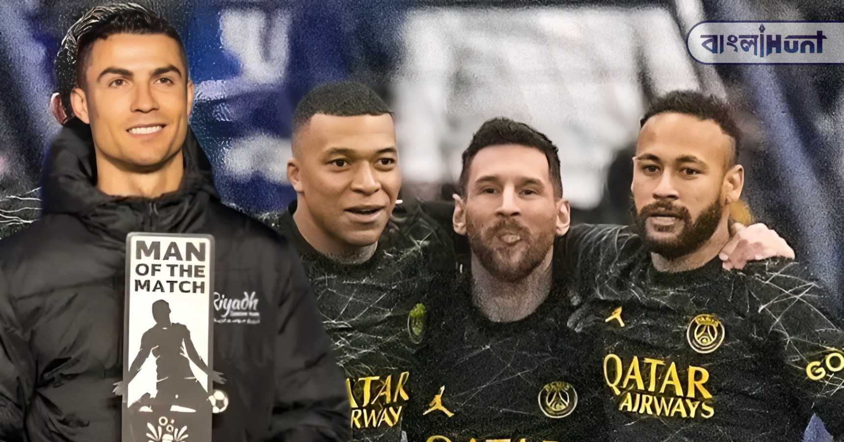 neymar mbappe ronaldo messi