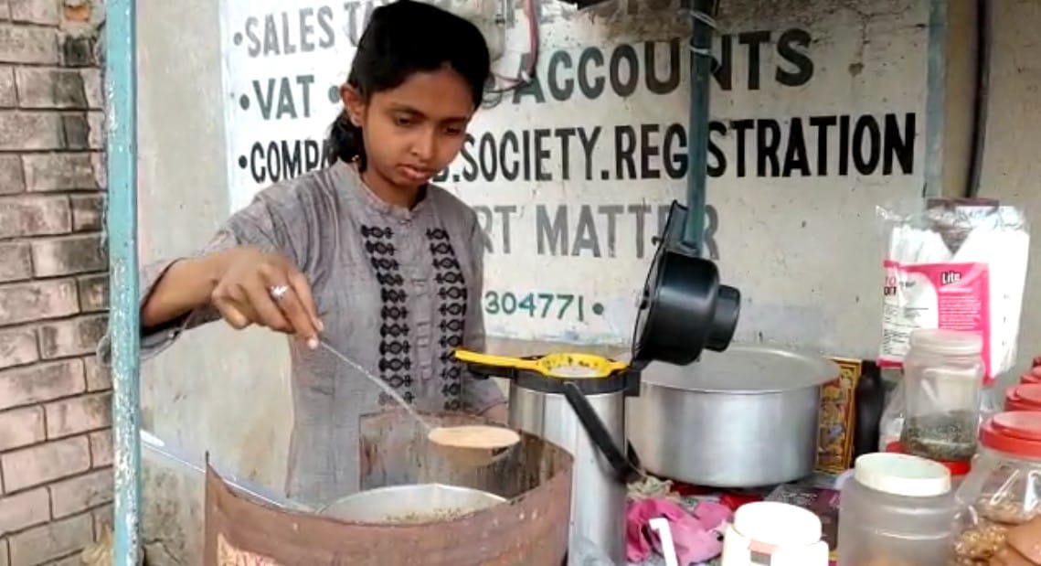 Isha Gupta tea stall