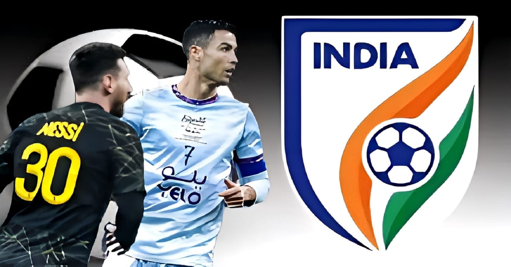 messi ronaldo aiff