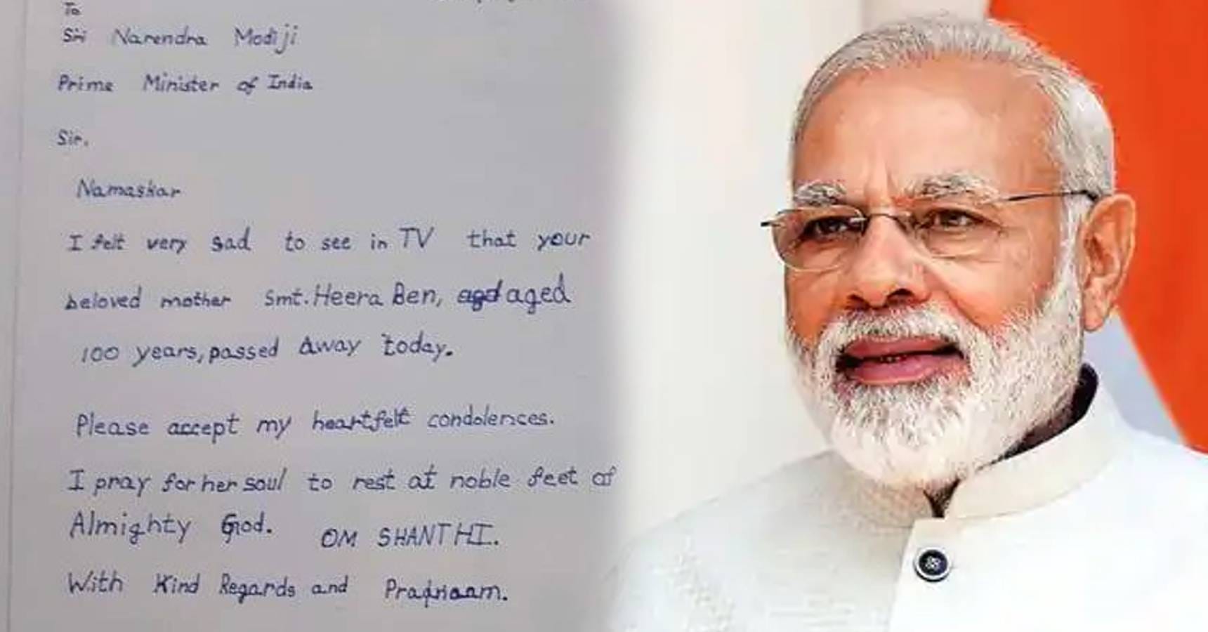 modi letter