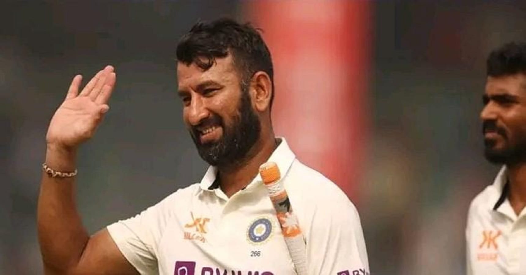 pujara 100th