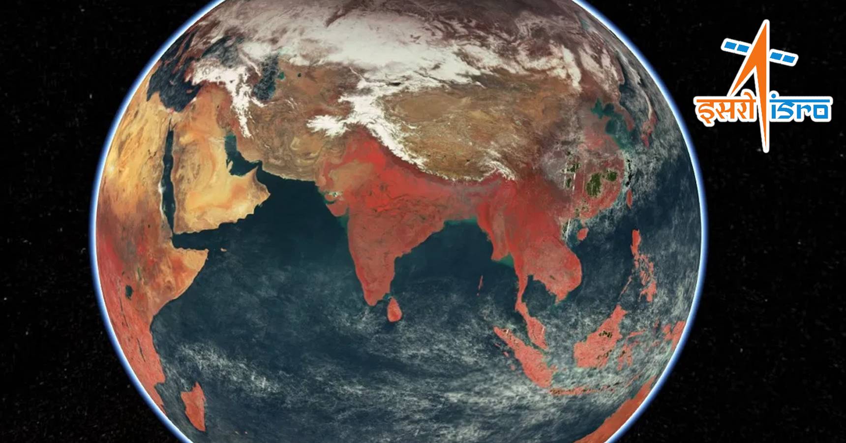 isro earth pic
