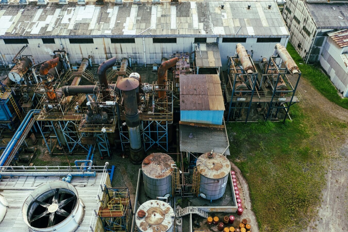 oil refinery