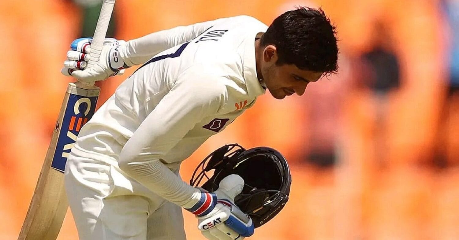 gill 2nd test century