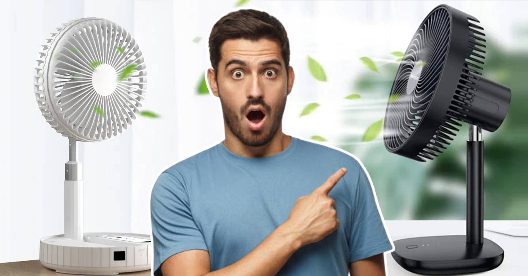 rechargeable battery table fan