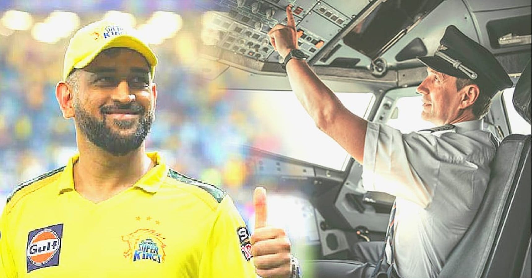 dhoni pilot