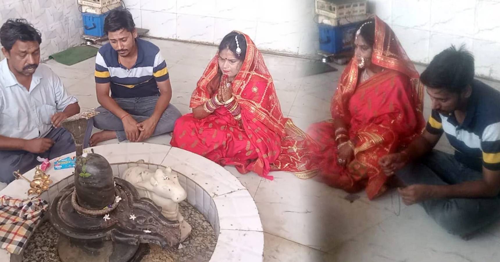 bride chased groom for 20 kilometres