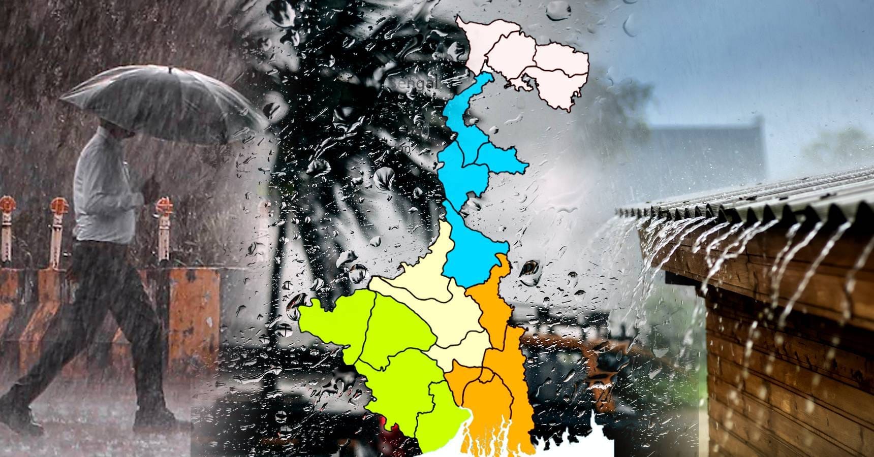 West Bengal: North Bengal and South Bengal heavy rain Weather Update