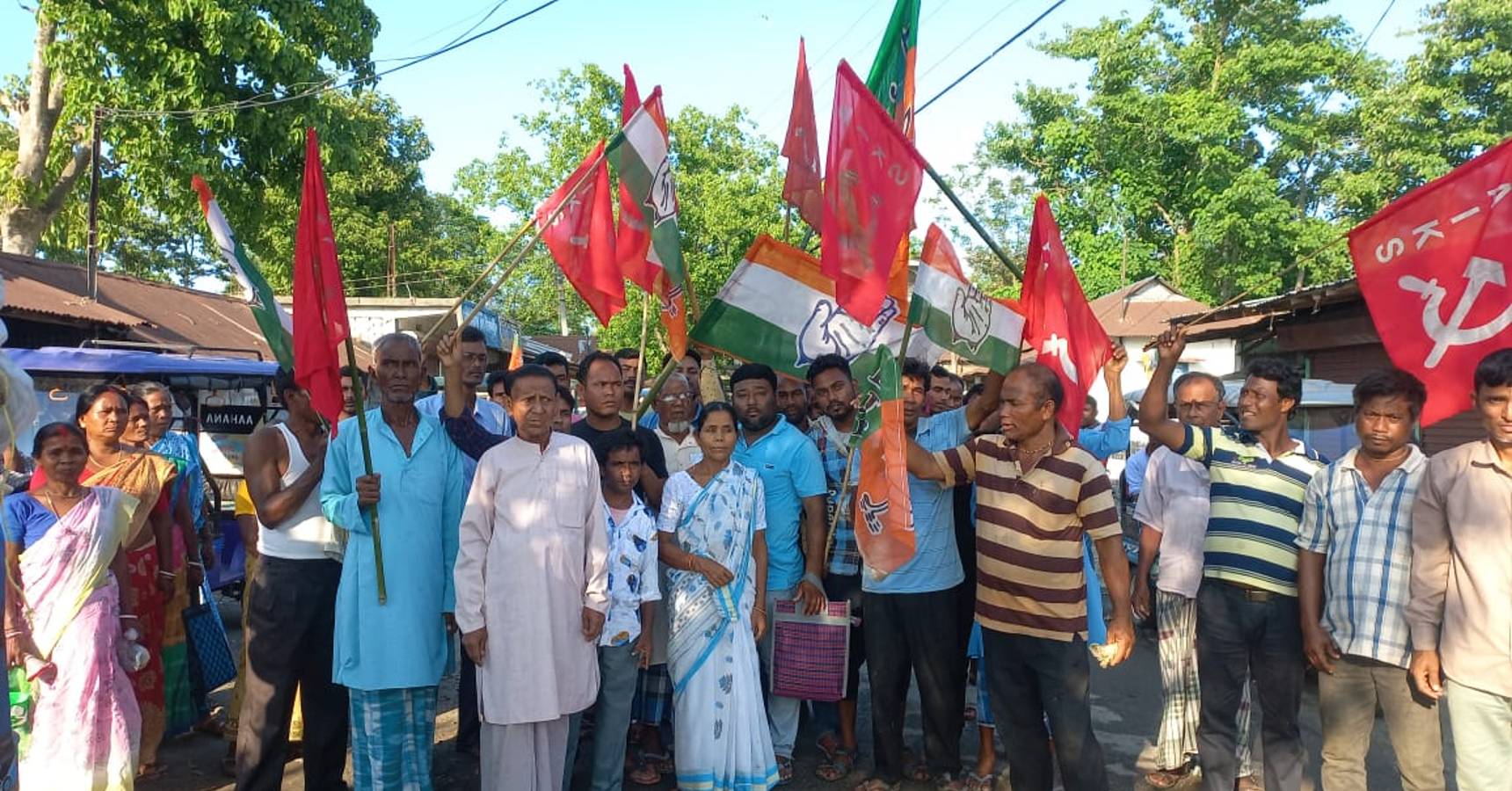 cpm bjp congress