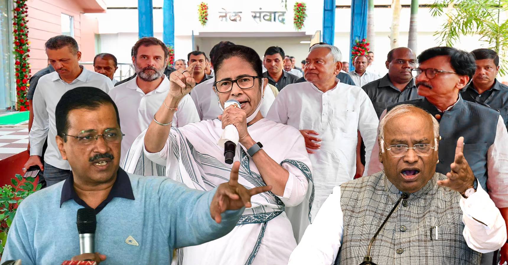 mamata, kejriwal, kharge