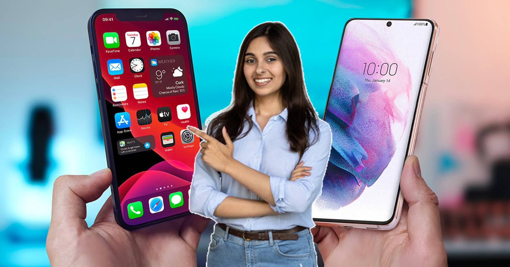 samsung iphone
