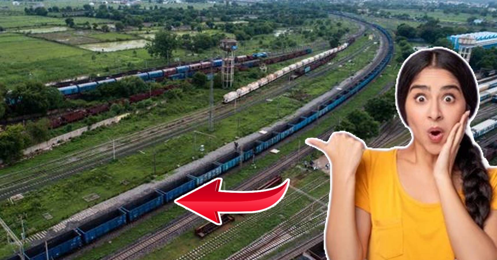 You will be surprised to know the total length of this train