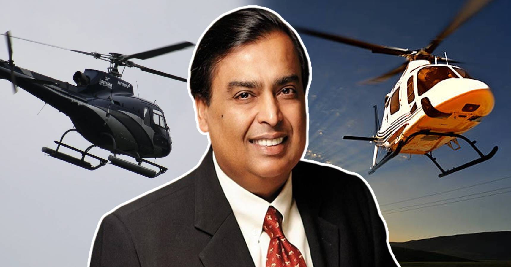 Mukesh Ambani has so many helicopters