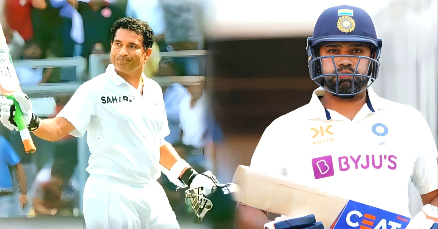 rohit sachin test