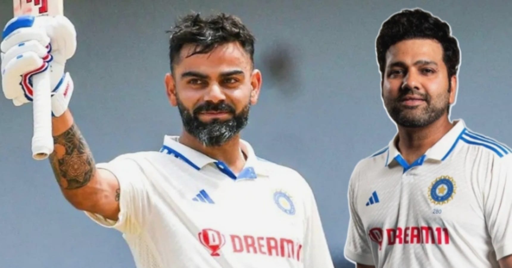 rohit test kohli