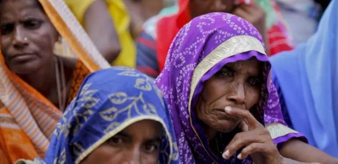 Only widows live in this village in India