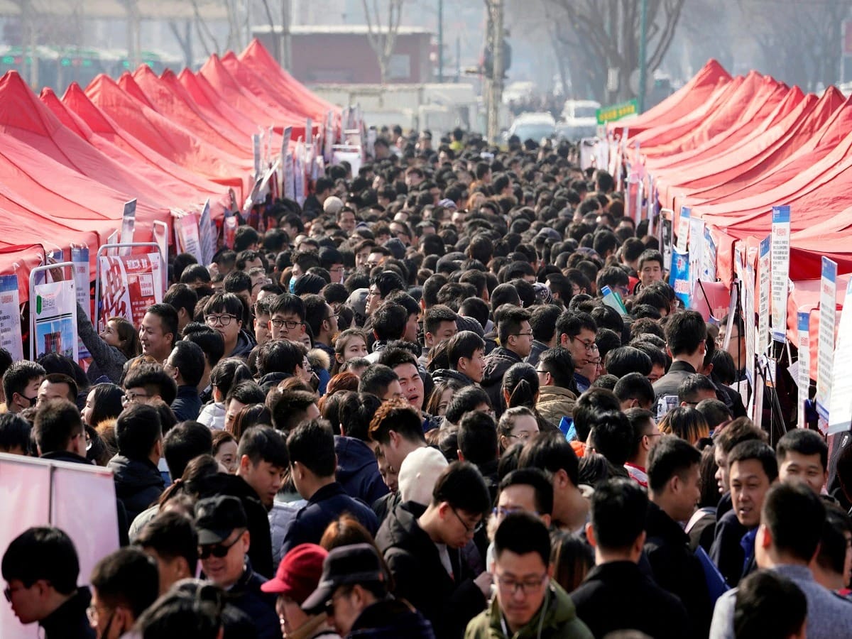 The number of unemployed is increasing in China