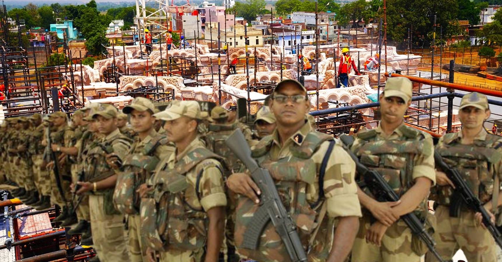 cisf is in the security of ram mandir