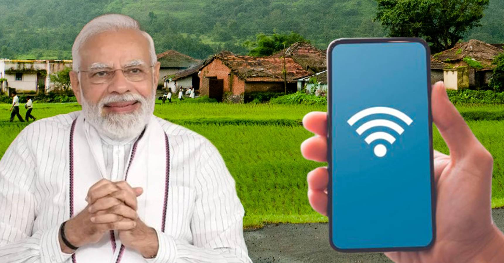 Broadband will reach every village in the country through this project