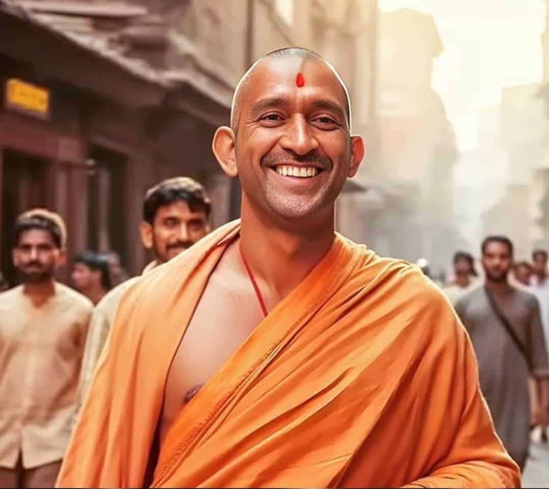 dhoni monk