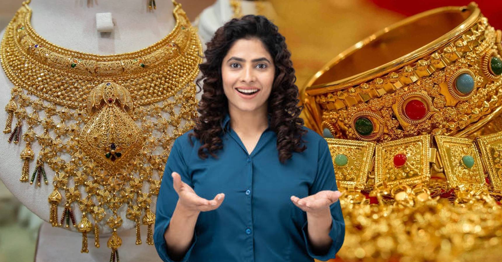Big fall in gold prices