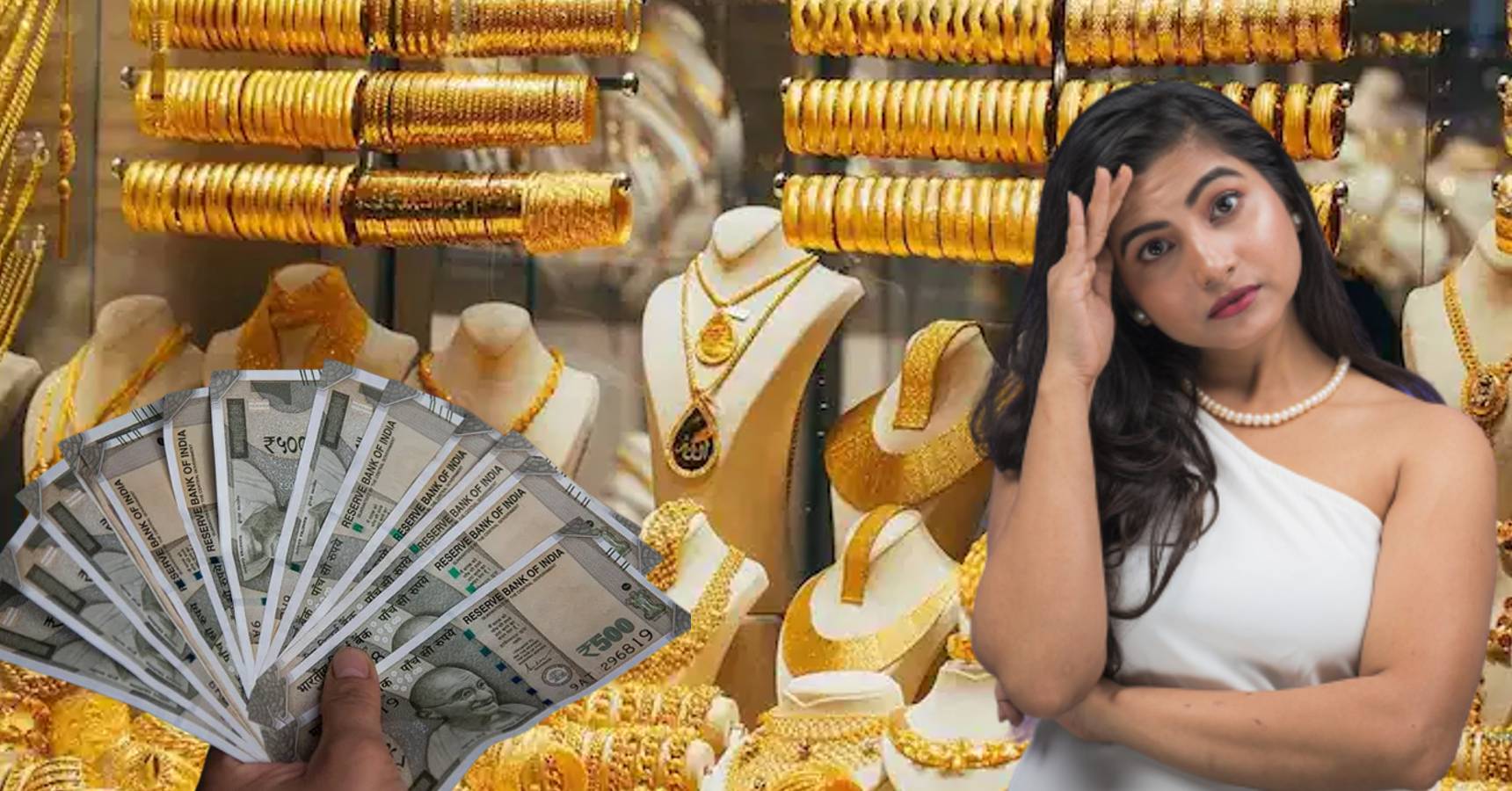 The price of gold and silver rose again during the wedding season