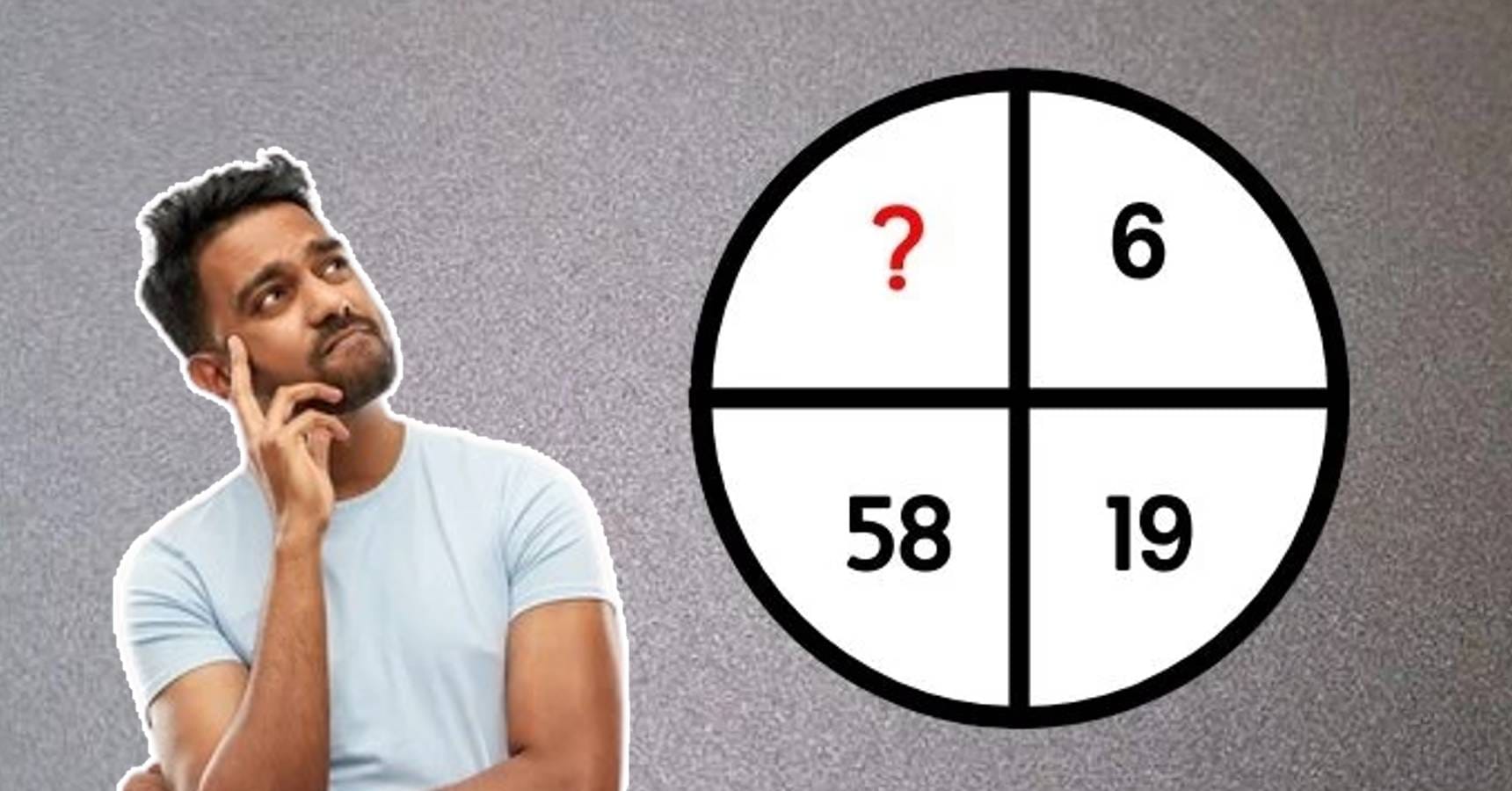 Brain Teaser Which number will fit in the blank in this picture