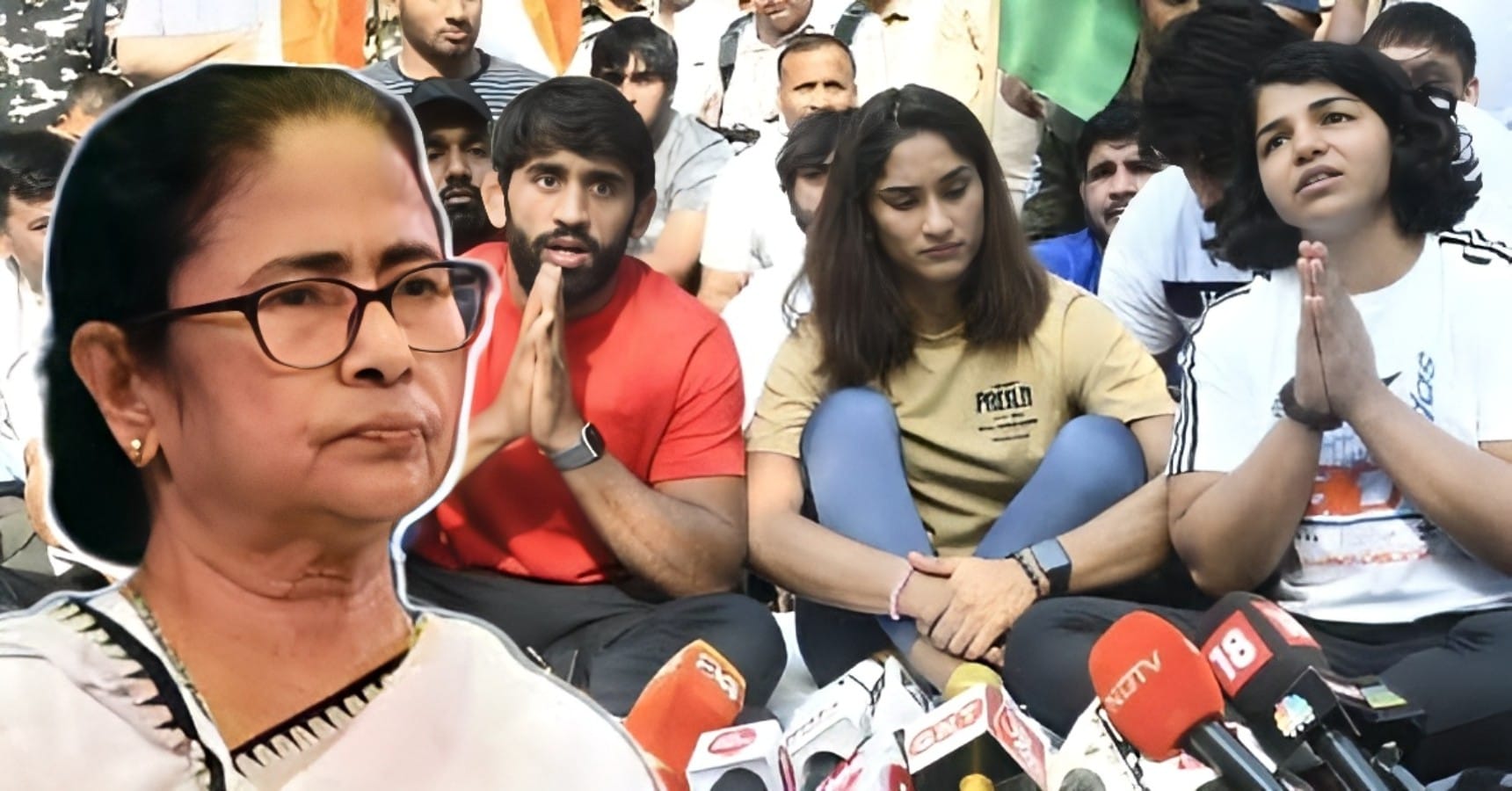 mamata wrestling