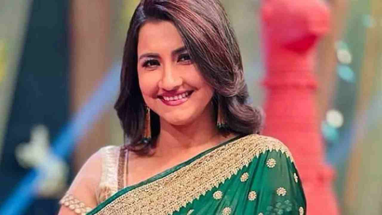 rachna banerjee in green saree