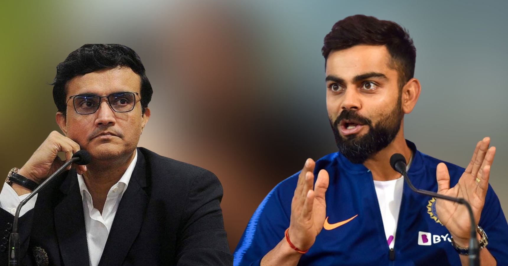 Virat Kohli Sourav Ganguly