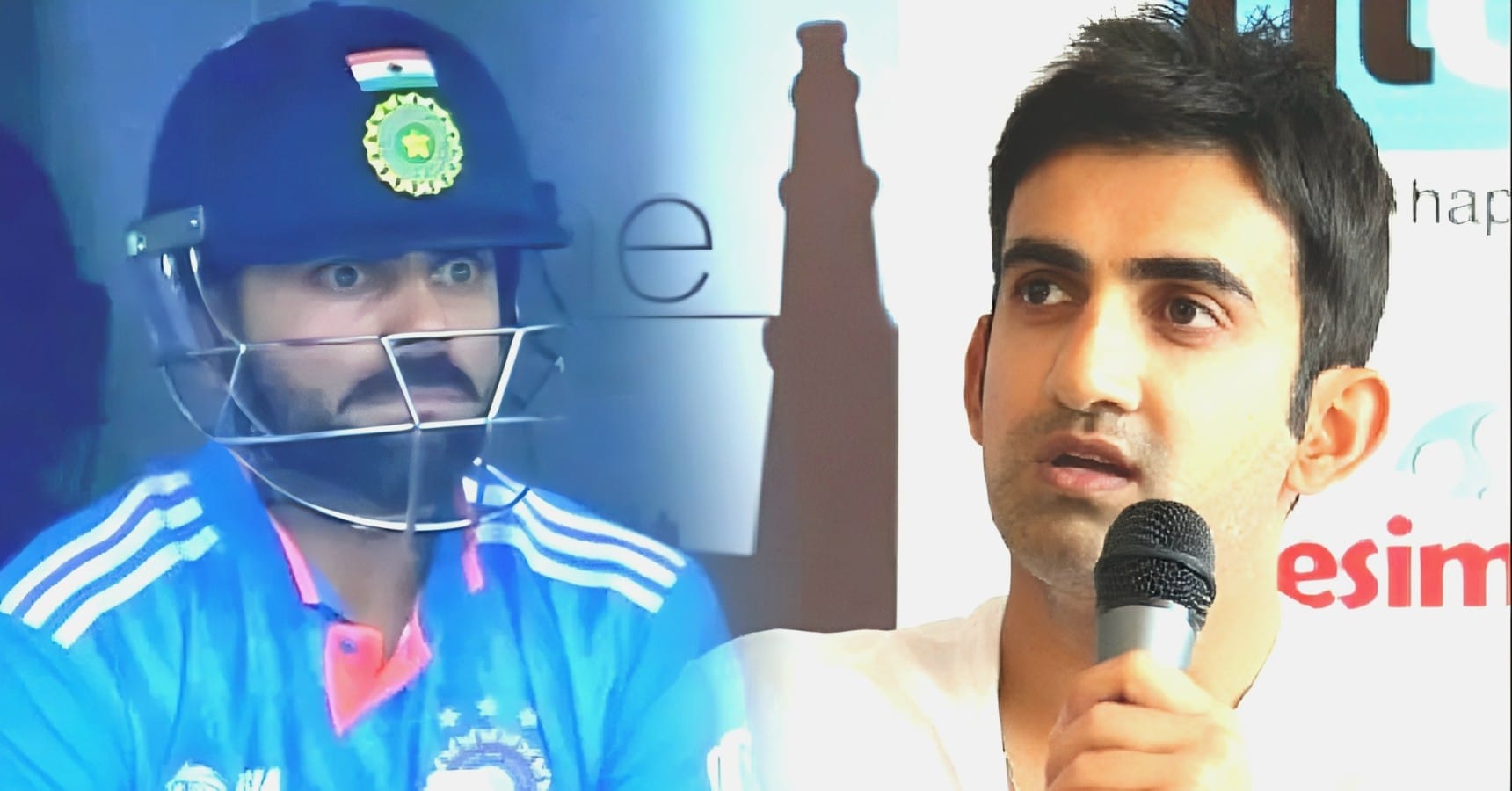 gambhir to kohli