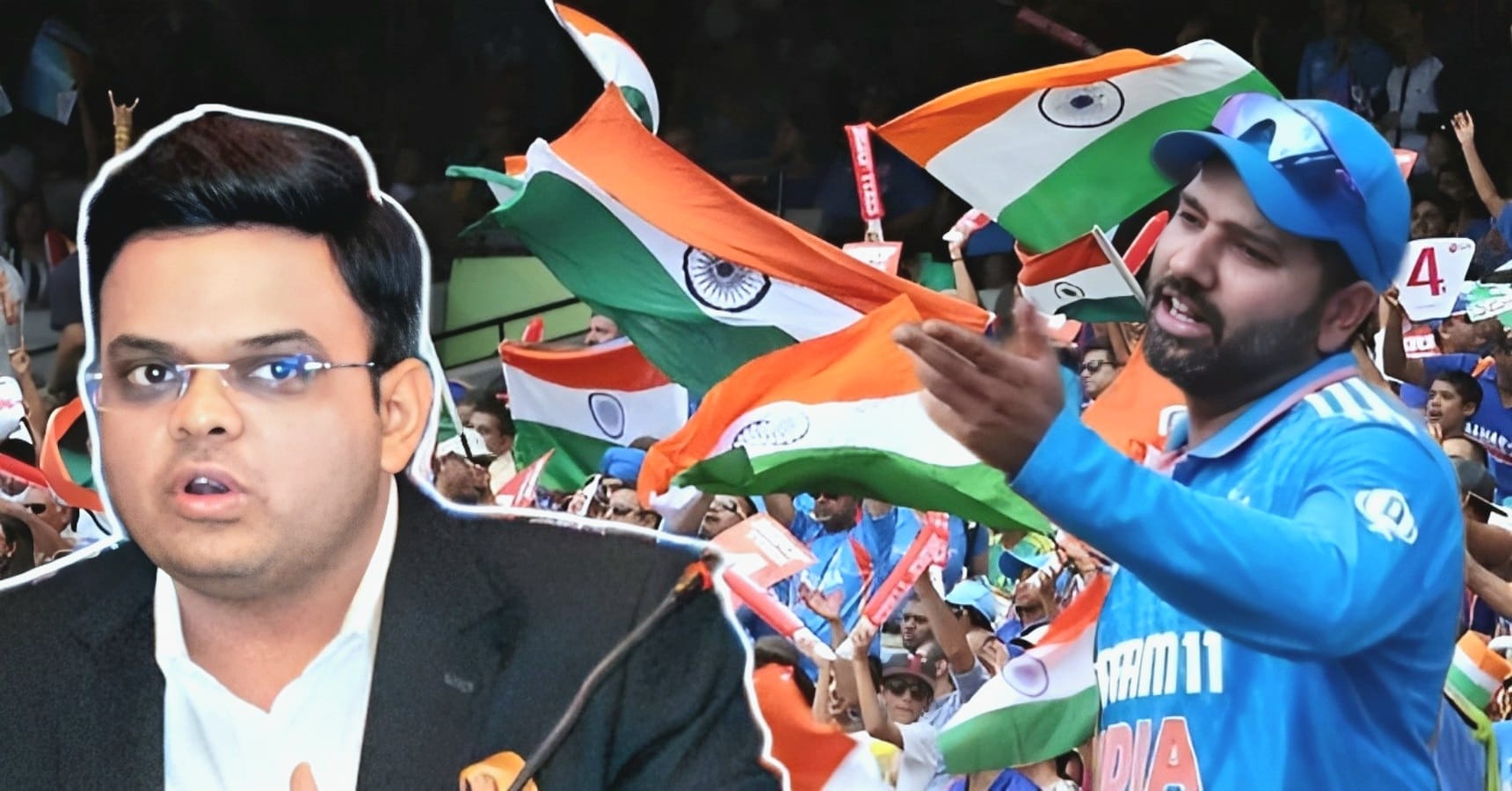 jay rohit indian flag
