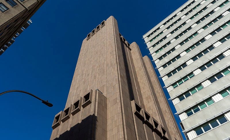 This 29-storey building does not have a single window 