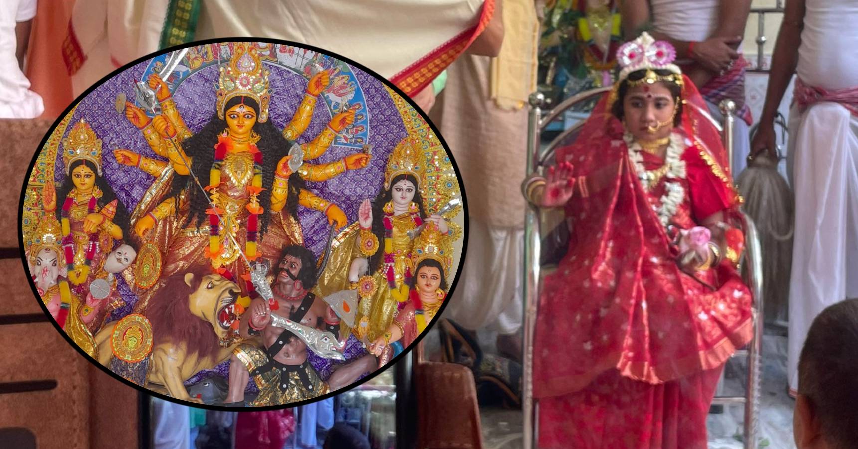 There was no Durga Puja in this village