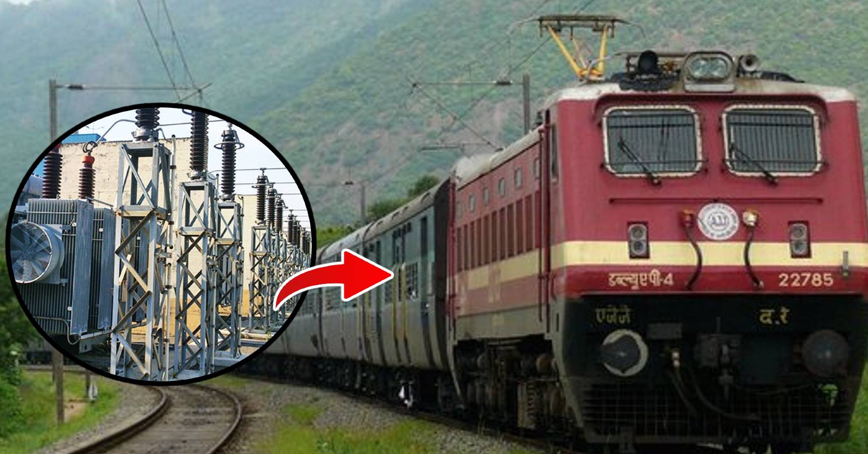 How many units of electricity does the train need to travel