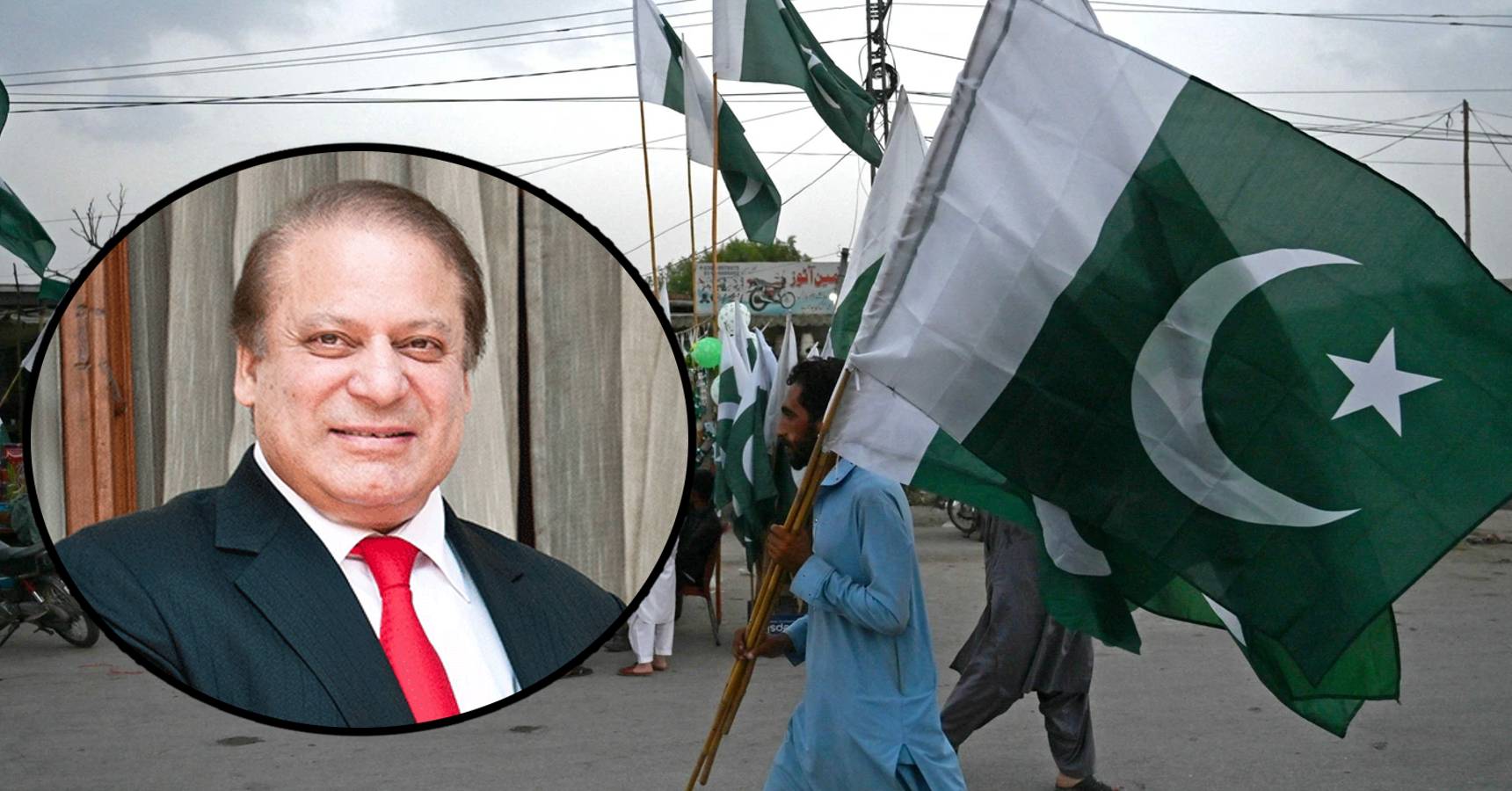 What did Nawaz Sharif say before returning Pakistan