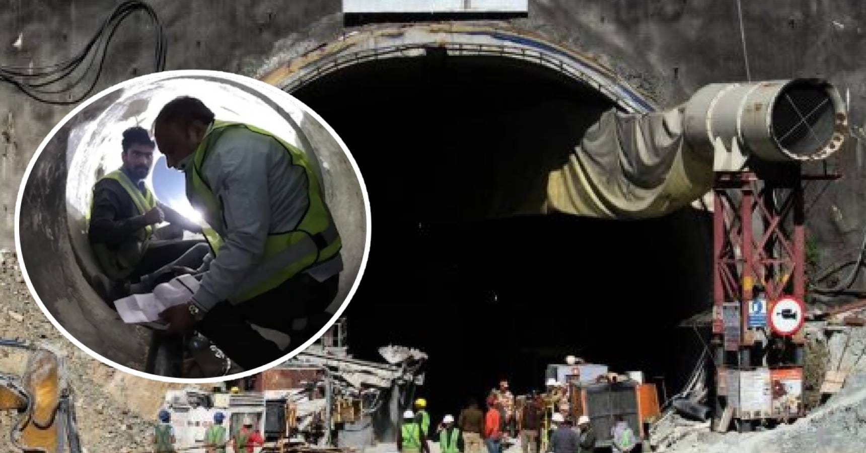 How long will it take to rescue the workers in the tunnel accident