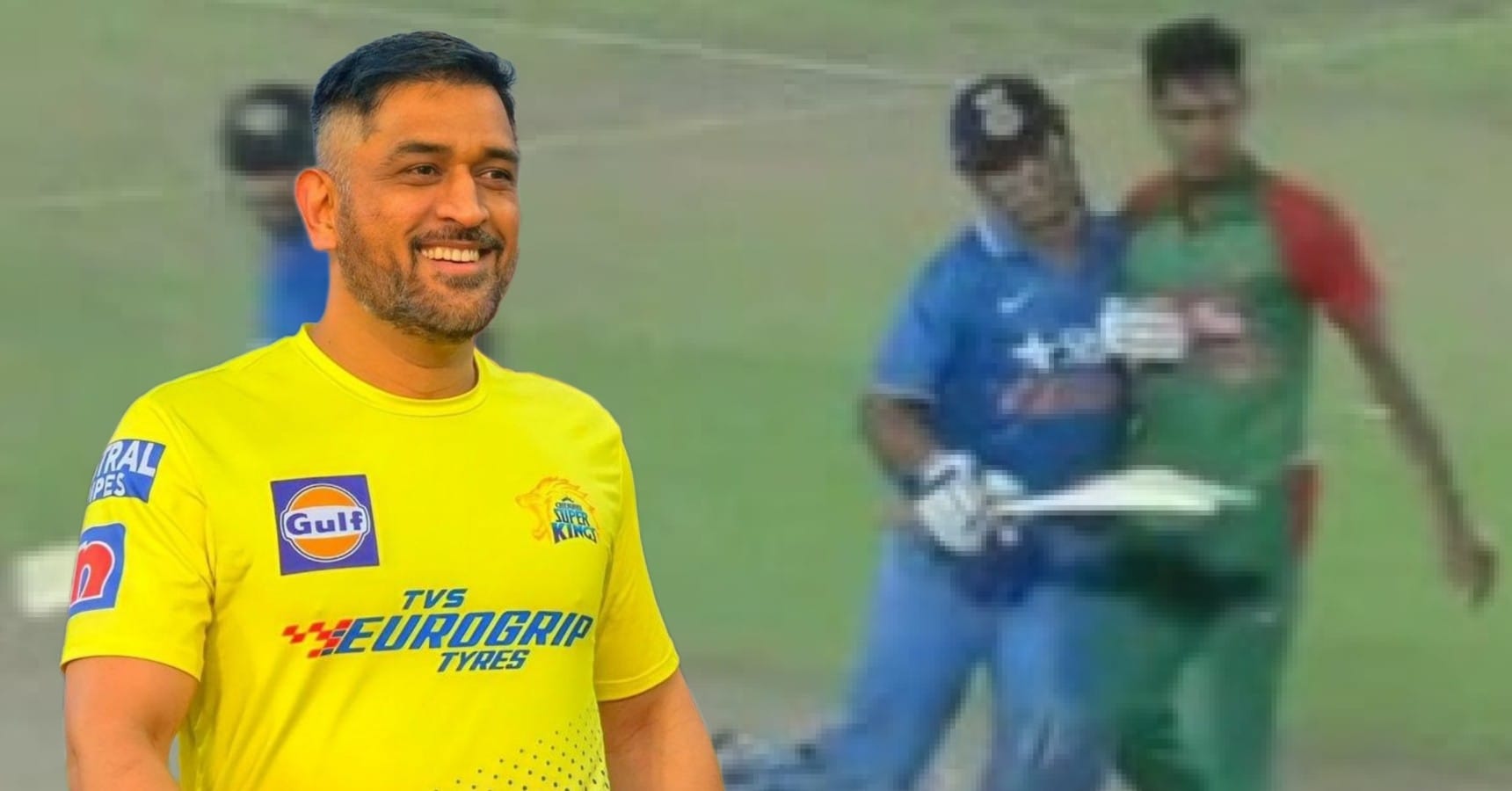dhoni push
