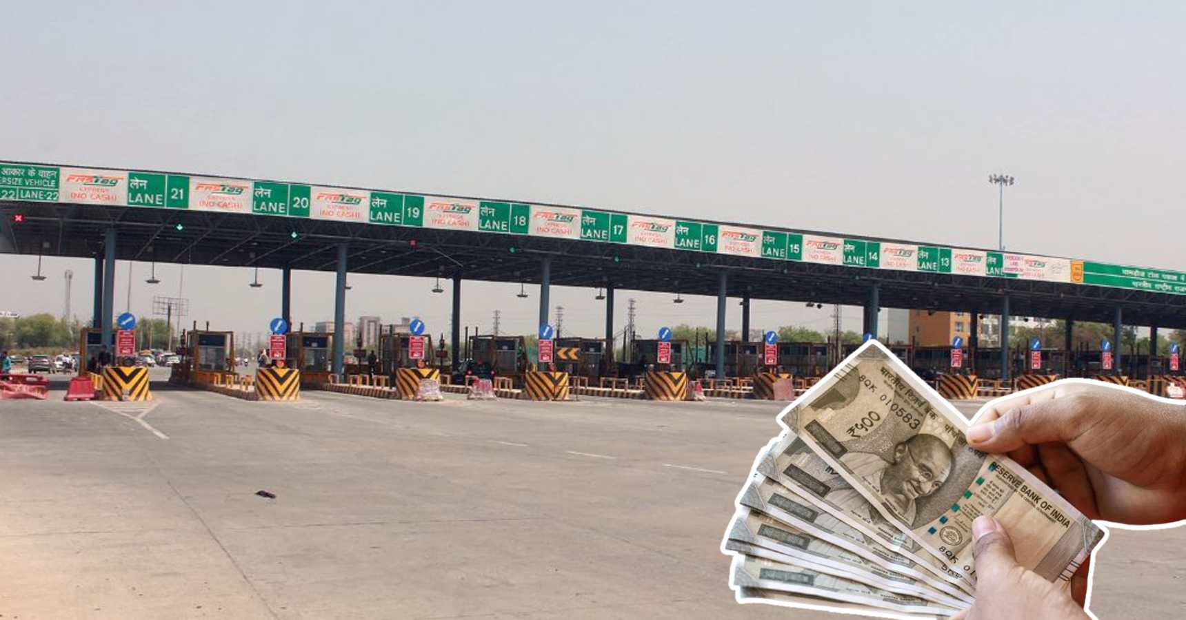 the fake toll plaza has been found