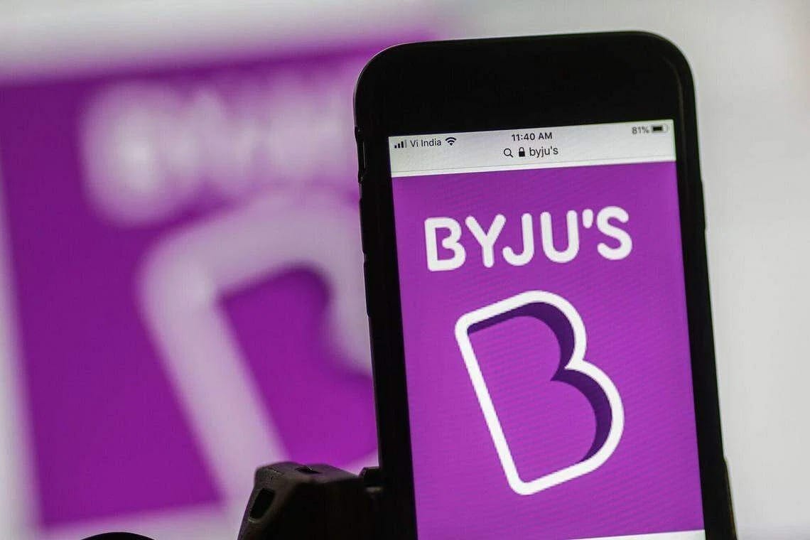Byju's valuation fell from 22 billion dollar to less than 3 billion dollar