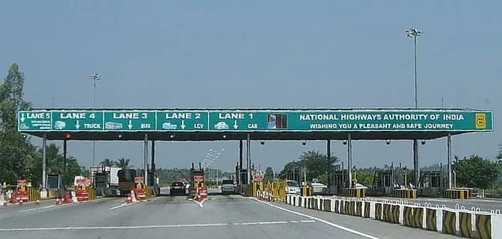 the fake toll plaza has been found 