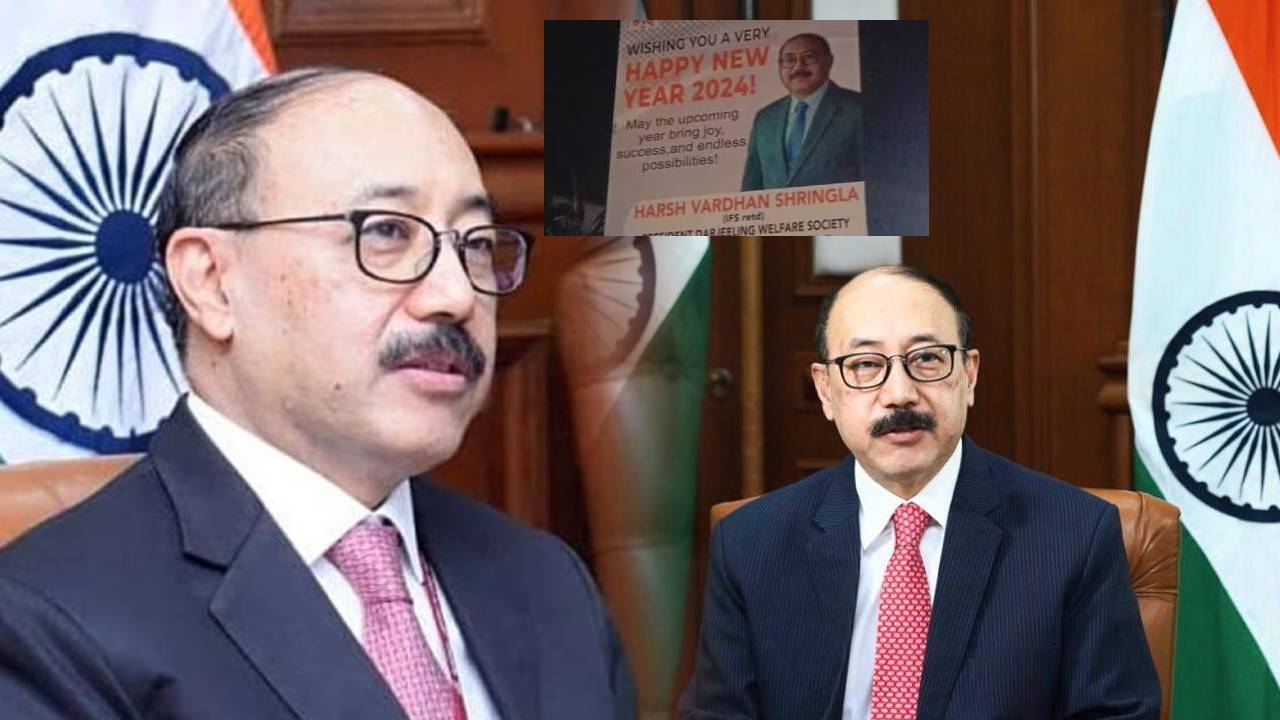 former foreign sectary harsh vardhan shringlas