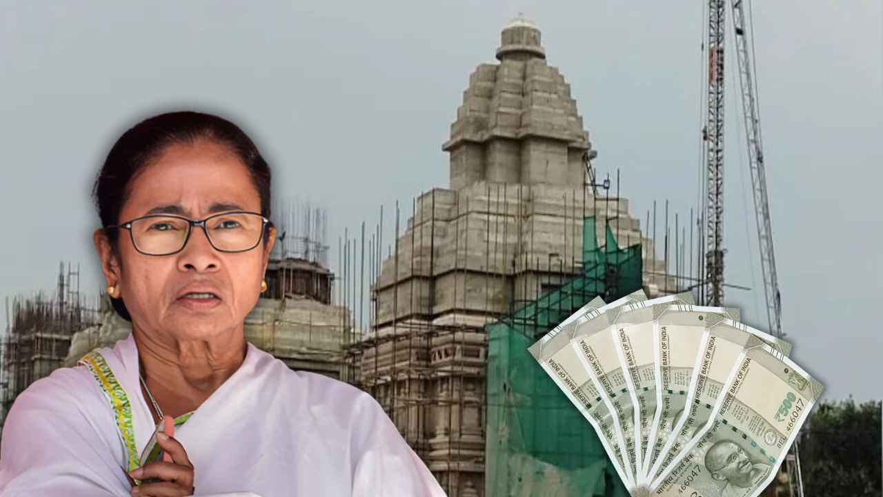 700 crores have been spent on building and renovating temples in Bengal