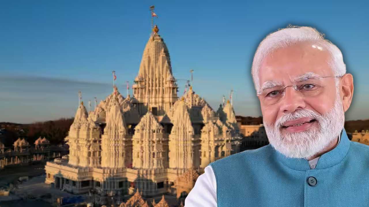 A Hindu temple is being built in this Muslim country