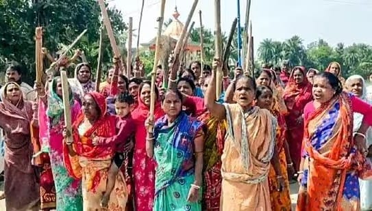 The villagers of Sandeshkhali made a desperate plea for survival