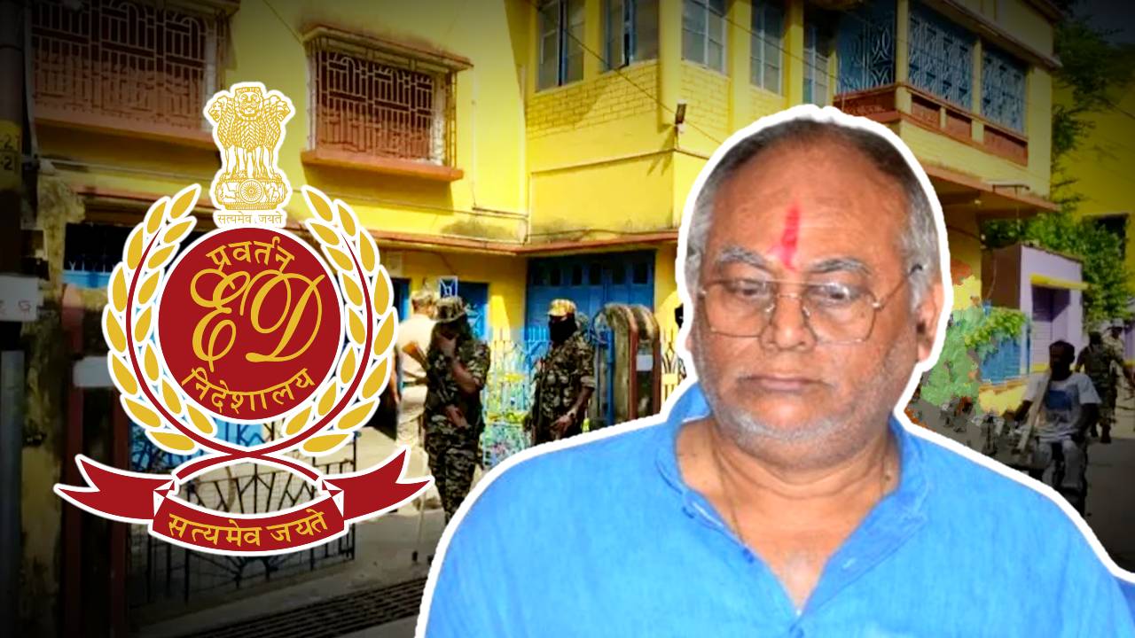 enforcement directorate ed raid in tmc mla chandranath sinha house regarding recruitment scam case